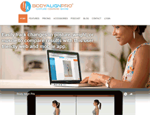 Tablet Screenshot of bodyalignpro.com